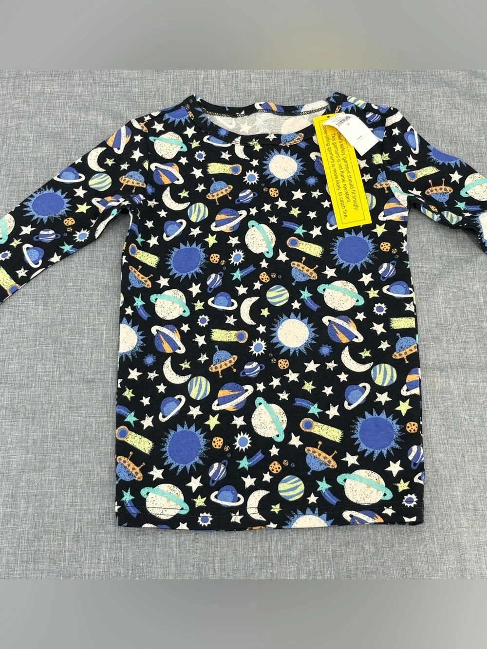 Gap Kids New Organically Grown Cotton Top & Bottom Print Sleep Set Pajamas